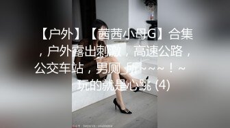 【户外】【茜茜小母G】合集，户外露出刺激，高速公路，公交车站，男厕_所~~~！~✨✨✨玩的就是心跳 (4)