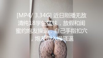 [MP4/ 3.34G] 近日刚播无敌清纯18学生猛妹，放假和闺蜜约炮友操逼，自己手指扣穴，炮友侧入操骚逼